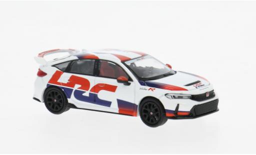Honda Civic 1/64 Pop Race Type R (FL5) blanche/Dekor 1:64 miniature