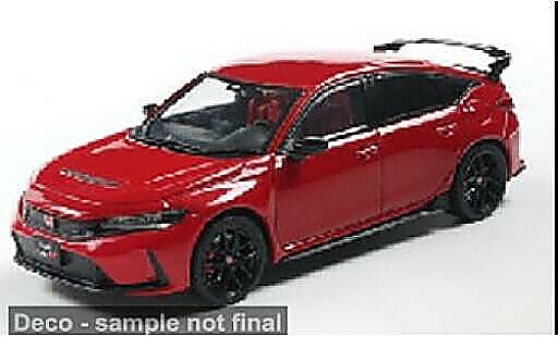 Miniature Honda Civic Type R rouge 2022 1/43 Solido