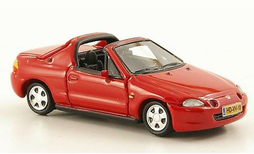 Honda CRX Del Sol 1/87 Neo rouge 1992 miniature
