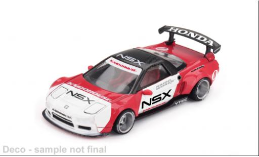 Honda NSX 1/64 Mini GT Kaido Racing V1 rouge/blanche 1990 1:64 miniature
