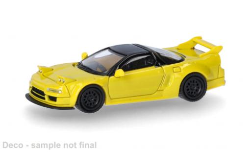 Miniature Honda NSX mit austauschbaren Scheinwerfern jaune 1/87 Micro City 87