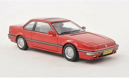 Honda Prelude 4WS 1/43 Neo Mk3 2.0i 16 rouge 1987 miniature