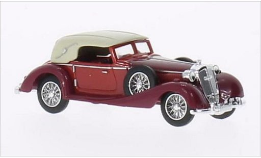 Horch 853 Cabriolet 1/87 Busch ferm&Atilde;&copy; rouge/rouge 1933 miniature