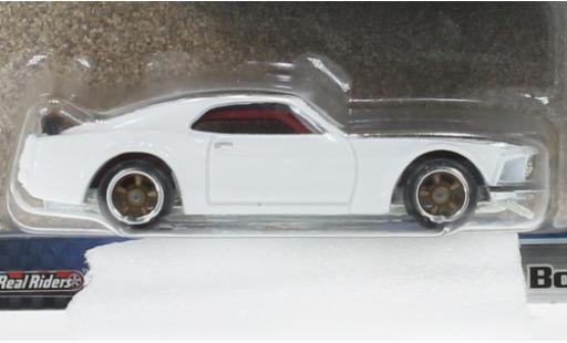 Miniature Ford Mustang 1/64 Hot Wheels Premium Boss 302 blanche/noire rapide & Furious Ford Mustang 1/64 Hot Wheels Premium Boss 302 blanche/noire rapide & Furious miniature