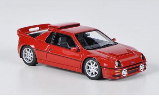 Miniature Ford RS 200 1/43 HPI MIrage rouge Ford RS 200 1/43 HPI MIrage rouge miniature