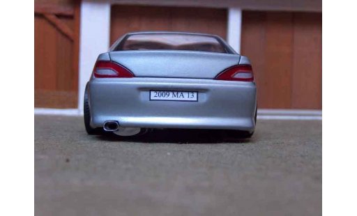 Peugeot 406 Coupe 1/18 Gate grise metallized miniature