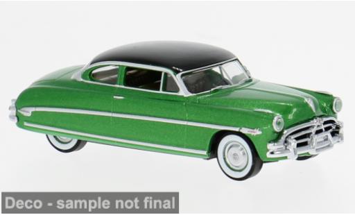 Hudson Hornet 1/87 Brekina verte/noire 1952 1:87 miniature
