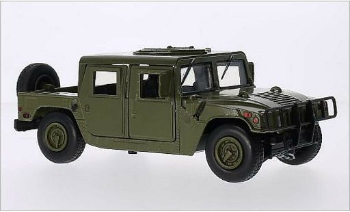 Hummer Humvee Troop Carrier 1/24 Motormax mat-oliv / miniature