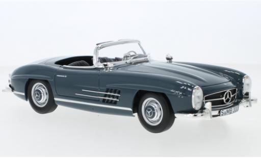 Mercedes 300 1/18 SpecialC SL Roadster (W198 II) grise 1957 miniature