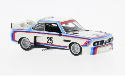 Bmw 3.0 1/64 I Almost Real CSL blanche/Dekor 1974 1:64 miniature