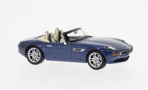 Bmw Z8 1/64 I Almost Real (E52) bleue 2000 1:64 miniature