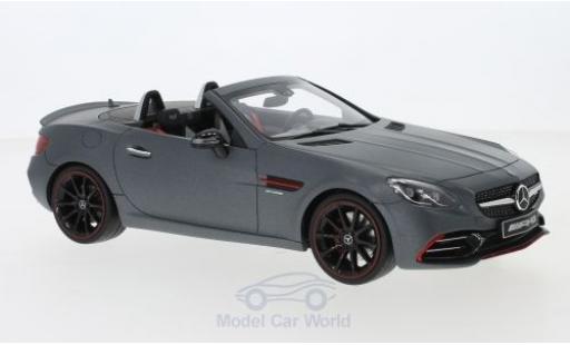 Miniature Mercedes Classe C 1/18 GT Spirit AMG SLC 43 matt-grise 2019 Mercedes Classe C 1/18 GT Spirit AMG SLC 43 matt-grise 2019 miniature