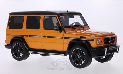 Miniature Mercedes Classe G 1/18 GT Spirit G63 AMG Crazy Color Edition metallise orange/noire Mercedes Classe G 1/18 GT Spirit G63 AMG Crazy Color Edition metallise orange/noire miniature