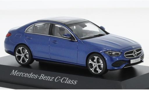 Miniature Mercedes Classe C 1/43 Herpa (W206) metallise bleue 2021 Mercedes Classe C 1/43 Herpa (W206) metallise bleue 2021 miniature