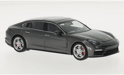 Miniature Porsche Panamera Turbo 1/43 Herpa Turbo Executive metallise grise 2016 Porsche Panamera Turbo 1/43 Herpa Turbo Executive metallise grise 2016 miniature