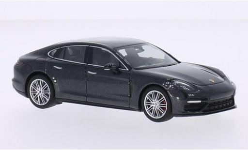 Miniature Porsche Panamera Turbo 1/43 Herpa Turbo metallise anthrazit 2016 Porsche Panamera Turbo 1/43 Herpa Turbo metallise anthrazit 2016 miniature