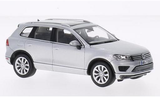 Miniature Volkswagen Touareg 1/43 Herpa grise 2015 Volkswagen Touareg 1/43 Herpa grise 2015 miniature