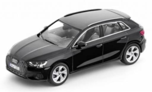 Miniature Audi A3 1/43 iScale Sportback (8Y) noire 2020 Audi A3 1/43 iScale Sportback (8Y) noire 2020 miniature