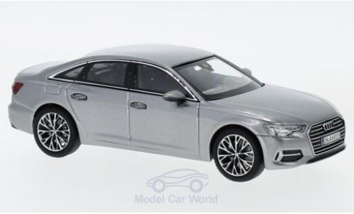 Miniature Audi A6 1/43 iScale Limousine metallise grise 2018 Audi A6 1/43 iScale Limousine metallise grise 2018 miniature