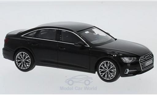 Miniature Audi A6 1/43 iScale Limousine noire 2018 Audi A6 1/43 iScale Limousine noire 2018 miniature