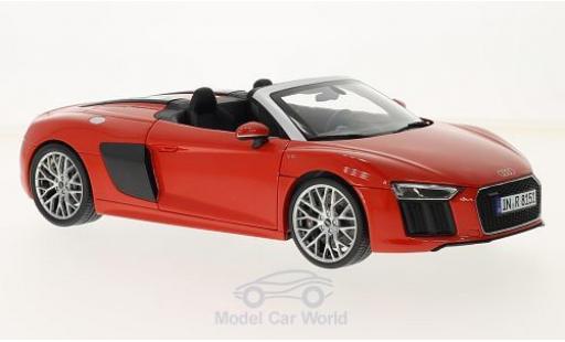 Miniature Audi R8 1/18 iScale Spyder V10 rouge 2016 ohne Vitrine Audi R8 1/18 iScale Spyder V10 rouge 2016 ohne Vitrine miniature