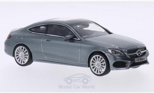 Miniature Mercedes Classe C 1/43 iScale Coupe metallise grise Mercedes Classe C 1/43 iScale Coupe metallise grise miniature