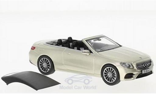 Miniature Mercedes Classe E 1/43 iScale Cabriolet (A238) metallise beige 2017 Mercedes Classe E 1/43 iScale Cabriolet (A238) metallise beige 2017 miniature
