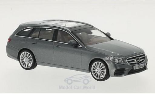 Mercedes Classe E 1/43 iScale T-Modell (S213) metallise grise miniature