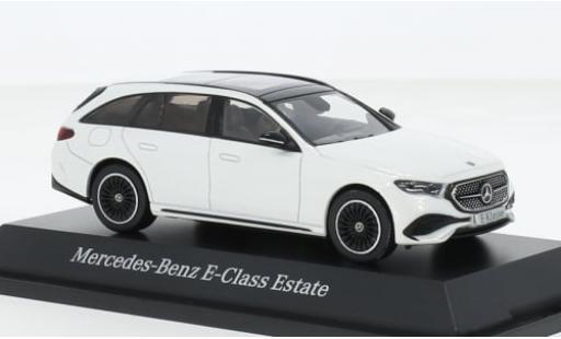 Mercedes Classe E 1/43 I iScale T-Modell (S214) blanche 2023 1:43 miniature
