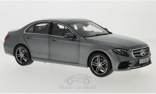 Miniature Mercedes Classe E 1/18 iScale (W213) AMG Line matt-grise 2016 Mercedes Classe E 1/18 iScale (W213) AMG Line matt-grise 2016 miniature