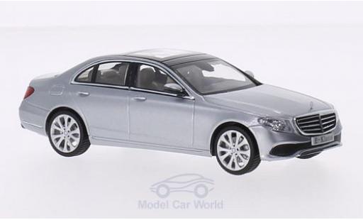 Miniature Mercedes Classe E 1/43 iScale (W213) Exclusive grise 2016 Mercedes Classe E 1/43 iScale (W213) Exclusive grise 2016 miniature