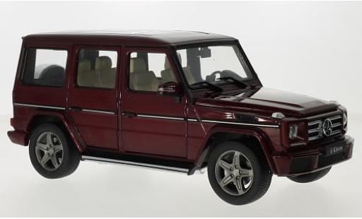 Miniature Mercedes Classe G 1/18 iScale (W463) metallise rouge 2015 Mercedes Classe G 1/18 iScale (W463) metallise rouge 2015 miniature