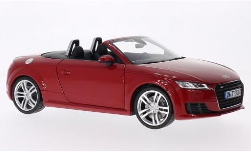 Miniature Audi TT 1/18 Minichamps Roadster rouge 2015 Audi TT 1/18 Minichamps Roadster rouge 2015 miniature
