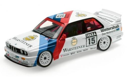 Miniature Bmw M3 1/18 Minichamps (E30) No.15 M Team Schnitzer Warsteiner Hockenheim 1992 R.Ravaglia Bmw M3 1/18 Minichamps (E30) No.15 M Team Schnitzer Warsteiner Hockenheim 1992 R.Ravaglia miniature