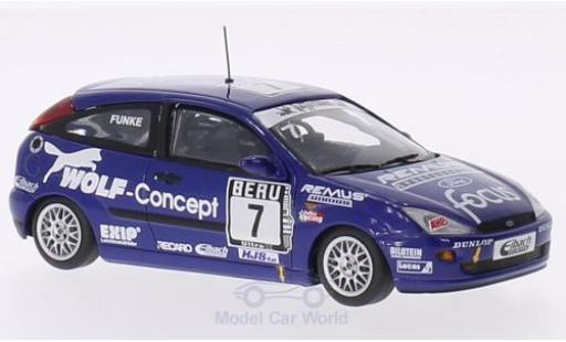Miniature Ford Focus 1/43 Minichamps DTC No.7 Wolf-Concept DTC M.Funke Ford Focus 1/43 Minichamps DTC No.7 Wolf-Concept DTC M.Funke miniature