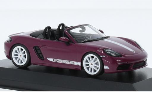 Porsche Boxster 1/43 I Minichamps 718 Style Edition rose miniature
