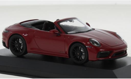 Miniature Porsche 992 GTS 1/43 Minichamps 991  Carrera Cabriolet rouge 2022 Porsche 992 GTS 1/43 Minichamps 991  Carrera Cabriolet rouge 2022 miniature