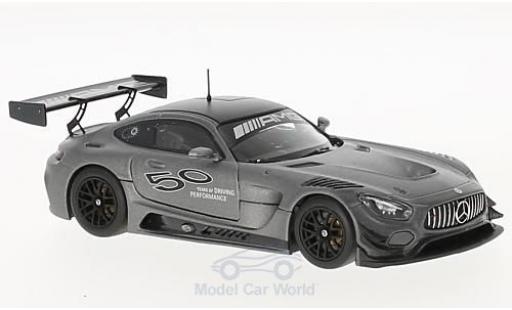 Miniature Mercedes AMG GT 1/43 Minichamps 3 metallise grise 50 Jahre AMG Mercedes AMG GT 1/43 Minichamps 3 metallise grise 50 Jahre AMG miniature