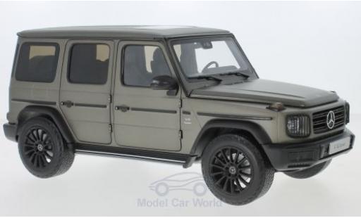 Miniature Mercedes Classe G 1/18 Minichamps (W463) grise 2019 40 Jahre Mercedes Classe G 1/18 Minichamps (W463) grise 2019 40 Jahre miniature
