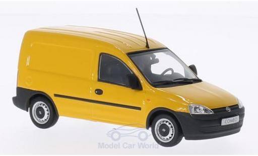 Miniature Opel Combo 1/43 Minichamps jaune 2012 Opel Combo 1/43 Minichamps jaune 2012 miniature