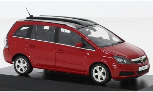Miniature Opel Zafira 1/43 Minichamps B rouge 2005 avec toit panoramique Opel Zafira 1/43 Minichamps B rouge 2005 avec toit panoramique miniature