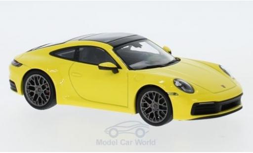 Miniature Porsche 992 4S 1/43 Minichamps 911 () Carrera 4S jaune 2019 Porsche 992 4S 1/43 Minichamps 911 () Carrera 4S jaune 2019 miniature