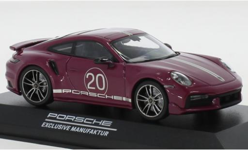 Miniature Porsche 992 Turbo s 1/43 Minichamps 911 () Turbo S lila China 20th Anniversary Porsche 992 Turbo s 1/43 Minichamps 911 () Turbo S lila China 20th Anniversary miniature