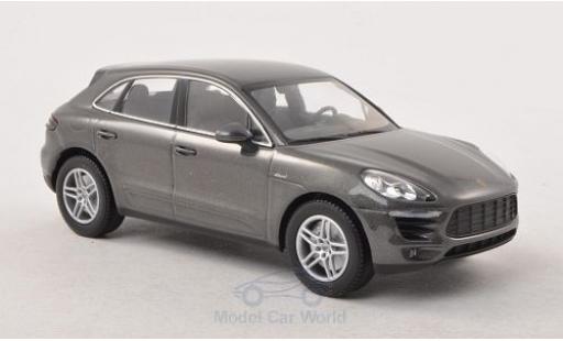 Miniature Porsche Macan S 1/43 Minichamps S Diesel metallise grise Porsche Macan S 1/43 Minichamps S Diesel metallise grise miniature