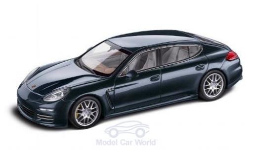 Porsche Panamera 4S 1/43 Minichamps 4S Executive metallise bleue miniature
