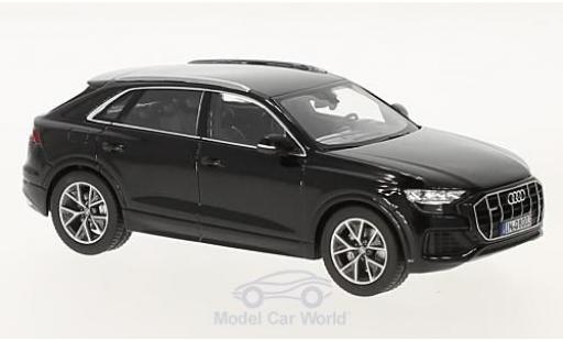 Miniature Audi Q8 1/43 Norev metallise noire 2018 Audi Q8 1/43 Norev metallise noire 2018 miniature
