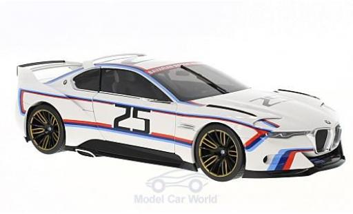 Miniature Bmw 3.0 S 1/18 Norev CSL Hommage R blanche 2015 No.25 Pebble Beach Bmw 3.0 S 1/18 Norev CSL Hommage R blanche 2015 No.25 Pebble Beach miniature