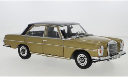 Miniature Mercedes 280 1/18 Norev SE (W108) metallise beige/noire 1968 Mercedes 280 1/18 Norev SE (W108) metallise beige/noire 1968 miniature