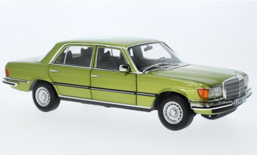 Miniature Mercedes 450 1/18 I Norev SEL (W116) metallise la chaux 1976 Mercedes 450 1/18 I Norev SEL (W116) metallise la chaux 1976 miniature