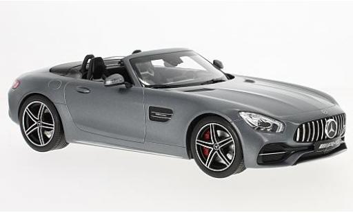 Miniature Mercedes AMG GT 1/18 Norev C Roadster grise 2017 Mercedes AMG GT 1/18 Norev C Roadster grise 2017 miniature